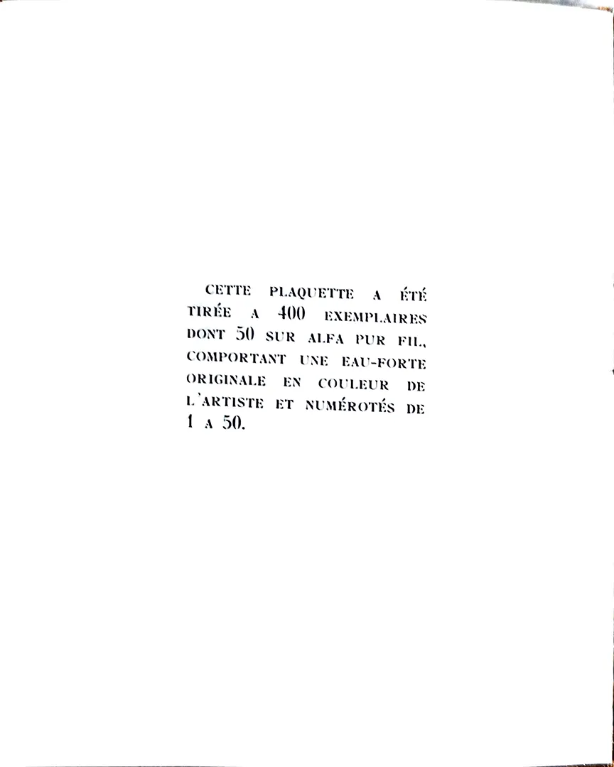 Catalogue exposition Tanning, Galerie Furstenberg, 1954. Bibliothèque Kandinsky, Paris - GALFUR 22